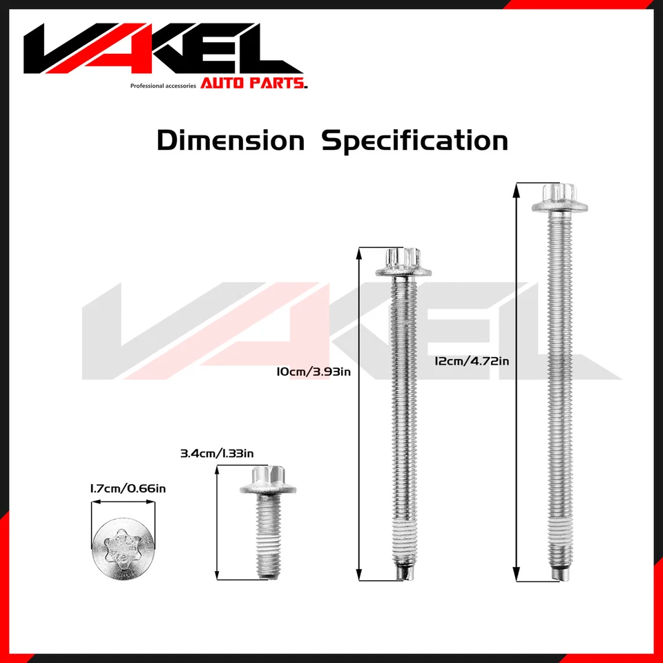 Juego de tornillos de aluminio para cárter de aceite 11132210959 para BMW 230i 430i 530i 740i X1 X3 Foto 3 de 4