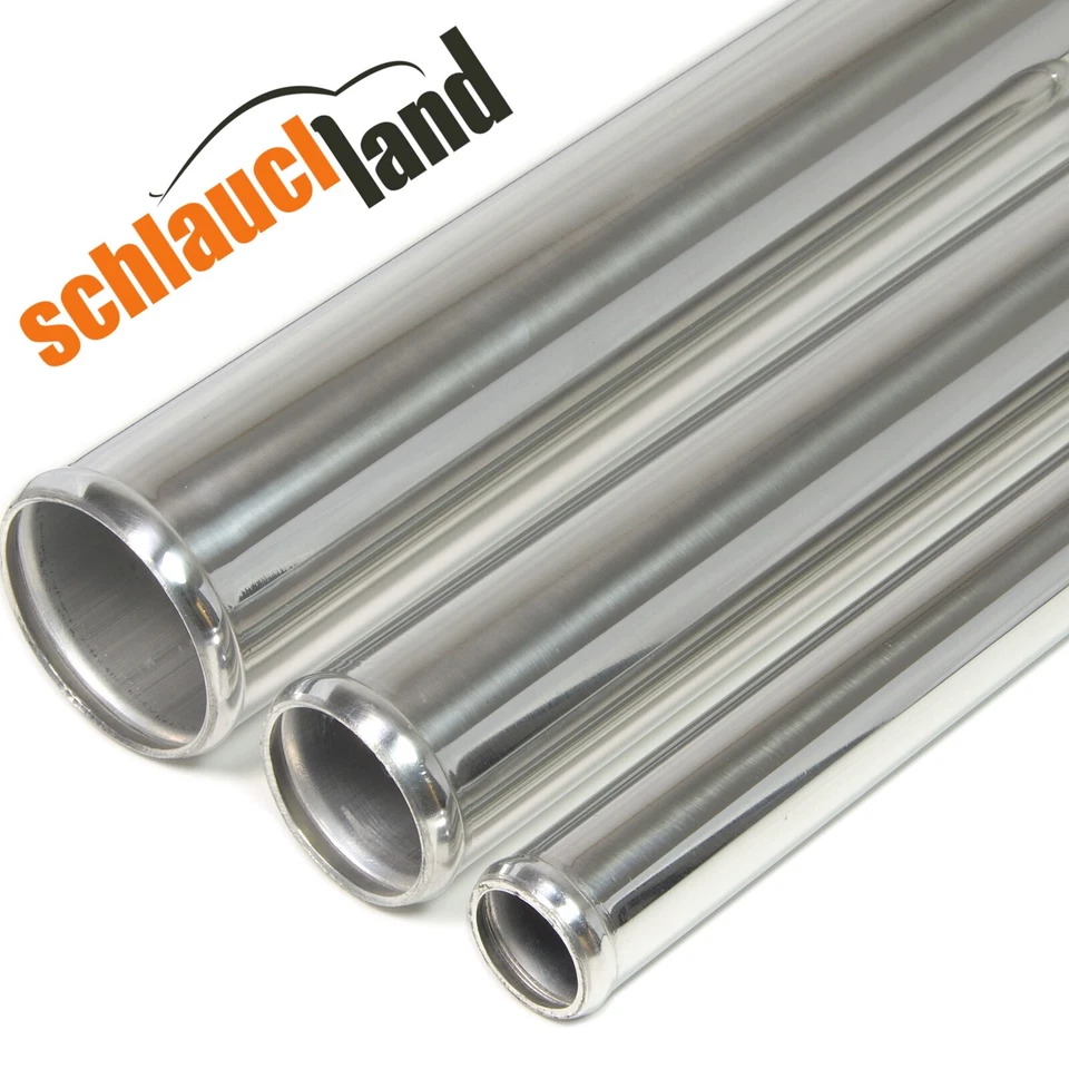 1m ALU-ROHR Ø 13-200mm Aluminium Rohr Turbo gebördelt Kühler Ansaugrohr IC Turbo - Bild 3 von 4