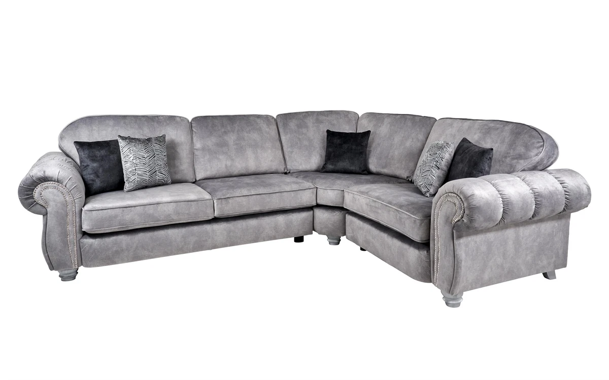Sofa With Silver Studs Baci Living Room