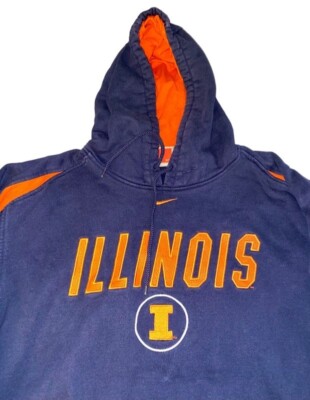 nike illinois hoodie