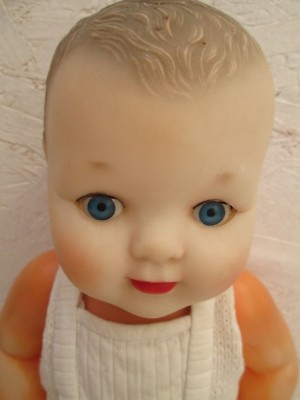 SUPERBE BAIGNEUR ANCIEN ANEL 45 en CELLULOÏD * RARE BÉBÉ 1920
