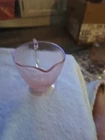 Depression Glass “Homespun” Pink Creamer By Jeanette  - Excellent Condition