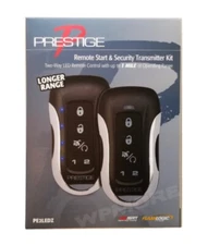 Prestige Flashlogic PE2LEDZ 2-Way 1-Mile LED Remote Start Alarm Transmitter Kit