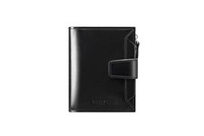 Men's Leather Wallet Card Holder RFID Blocking Bifold Zipper Coin Pocket 16 Card