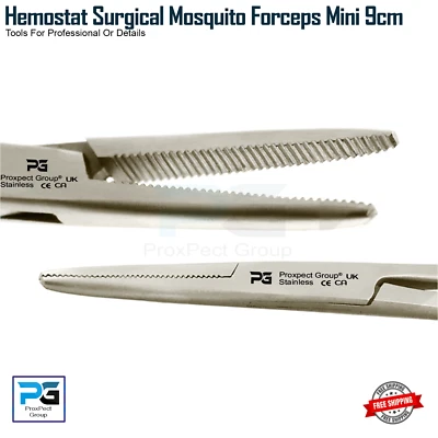 Surgical Forceps Mosquito Hemostat Extra Small Forceps Locking Clamps Instrument - Image 1 of 4