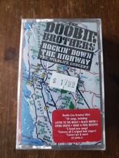 SEALED The Doobie Brothers "Rockin Down The Highway" Mint Unopened Cassette Tape
