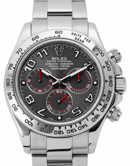 Rolex Cosmograph Daytona 40 mm Weißgold 18K Gehäuse ...