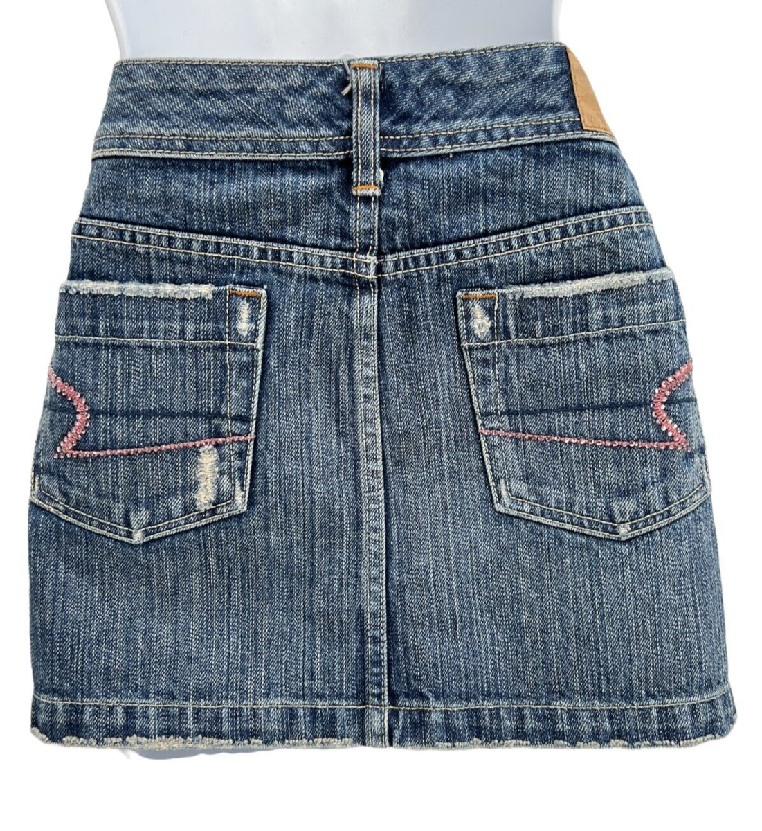 【Ameri VINTAGE】REMAKE DENIM SKIRT Emi Retro Mini — JBD
