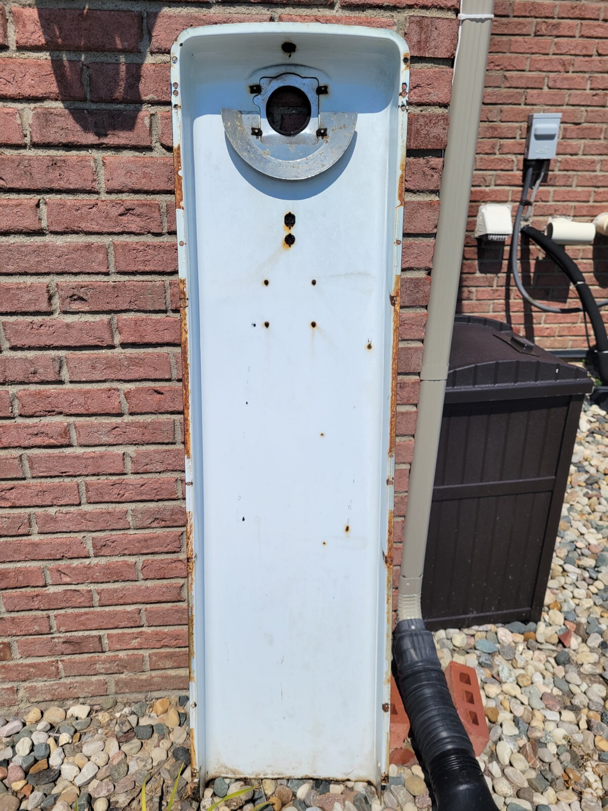 Tokheim 300 Series Gas Pump Side Panel Gas Pumps Petro Petroliana Tokheim Parts eBay