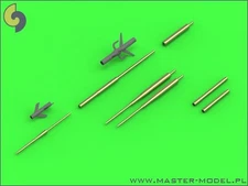 Su-22/20/17 PITOT TUBES & GUN BARRELS to HOBBY BOSS SMER MISTERCRAFT #122 MASTER