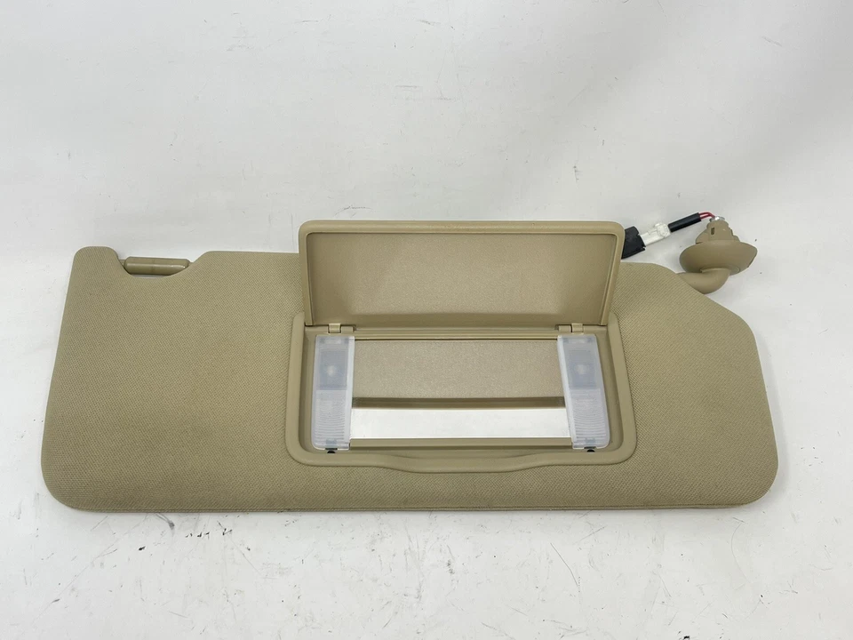2009-2014 ACURA TSX Passenger Side SUN VISOR BEIGE TAN Sunvisor OEM - Image 2 of 4