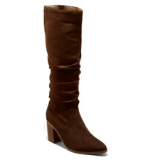 Universal Thread Faux Suede Brown Women's Junie Tall Boots New