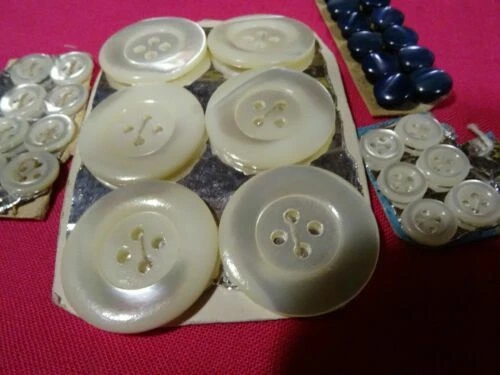 Boutons d'époque de collection enfant