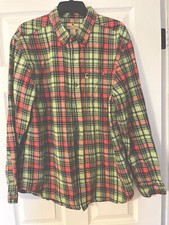 Buffalo Jackson Plaid Flannel Mens XXL Button Down Shirt Cotton