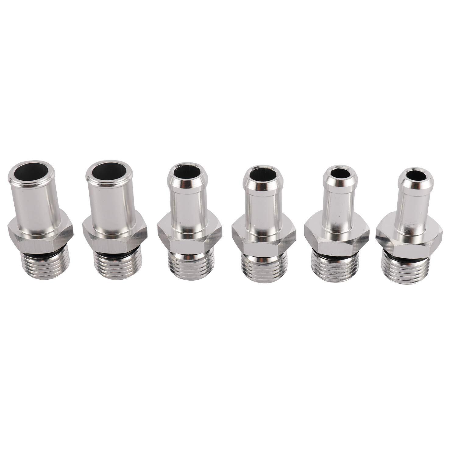 Baffled Universal Oil Catch Can Reservoir Tank Dual Cylinder Polish Baffled Engi