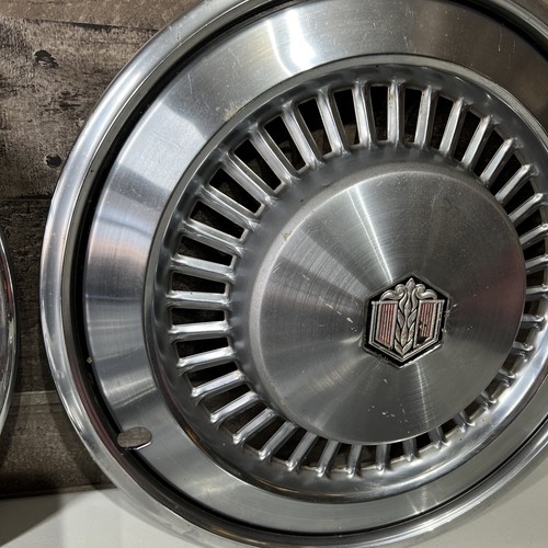 Four 1977 Chevrolet Chevelle Monte Carlo El Camino Malibu 15" Hubcap 3080 Set - Foto 14 di 24
