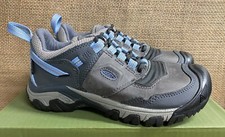 NIB Keen 1024923 Women's Ridge Flex WP W Steel Grey/Hydrangea Casual Boot