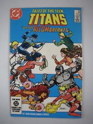 DC Comics Tales of the Teen Titans #48 Nov 1984 George Perez cover