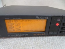 Roland SC-55 mkII Sound Canvas GS MIDI Main Good Condition Tested