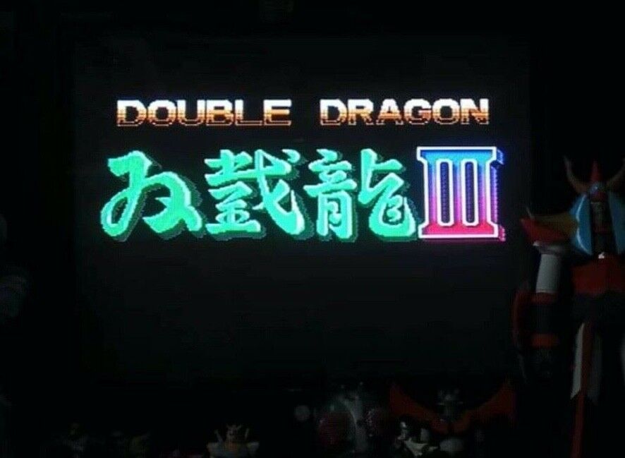 Famicom NES Game Super 3in1 A006 TMNT II, Double Dragon III, Silk Worm (IC)