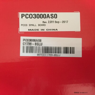 Shipped via DHL Express PCO3000AS0