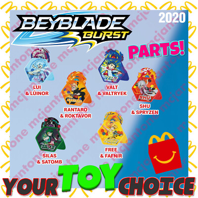 McDonald's 2020 BEYBLADE BURST Bey Tournament SPINNING Top YOUR Toy CHOICE