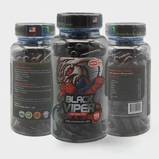 Black-Viper, 100 Capsules Roosters/Gallos (Suplementos Para Animales)