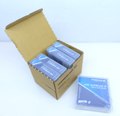 5x Tandberg Data LTO Ultrium 2 Data Cartridge Data Cartridge 200/400 GB NEW #2 KT