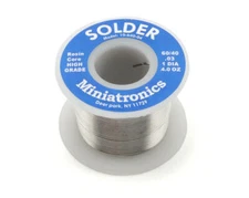 Miniatronics Rosin Core Solder 60/40 (4oz) [MNT1064004]