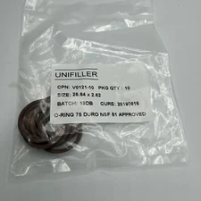 Unifiller V0121- 10 O-RING FOOD SERVICE  10PK