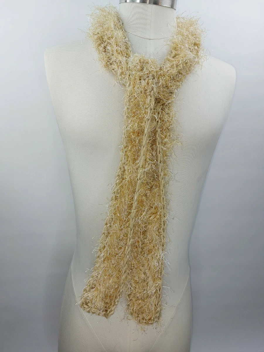 Cream store neck scarf