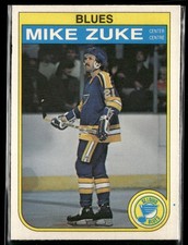 1982-83 O-Pee-Chee #313 Mike Zuke