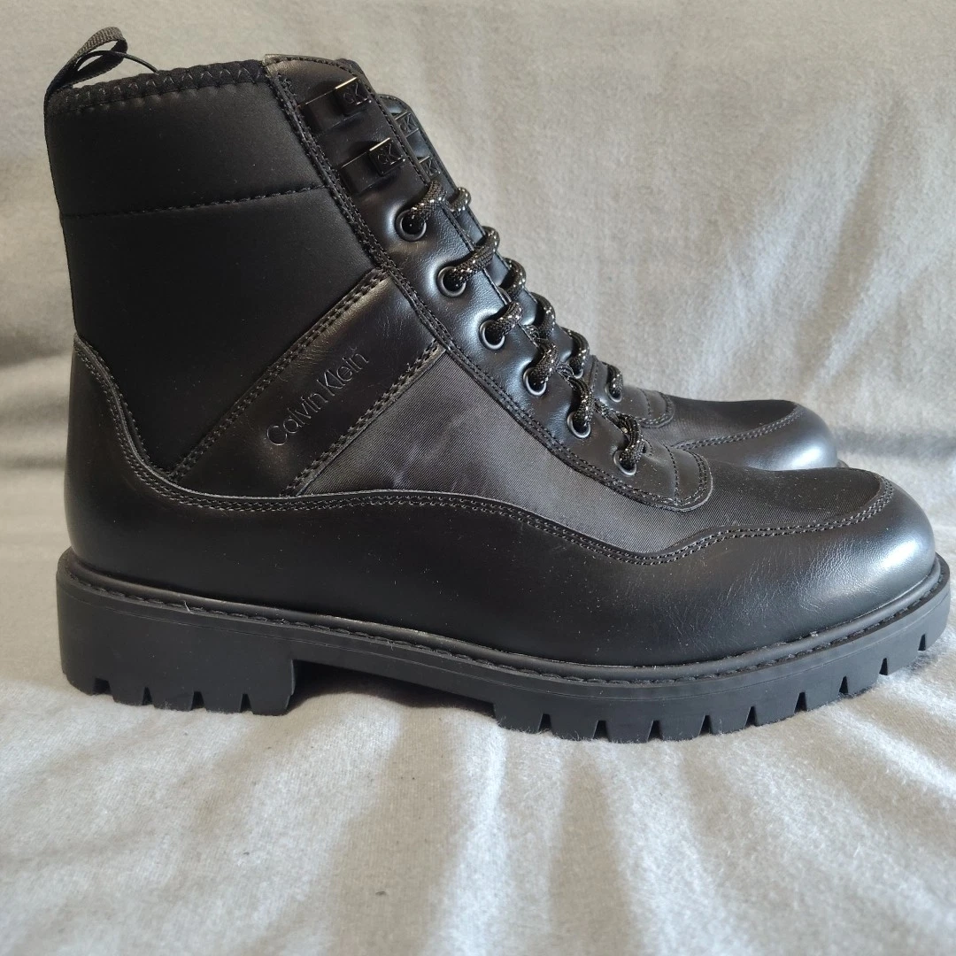Calvin Klein Lace Up Boots for Men for Sale | Shop New  display picture 1