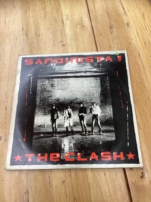 The Clash  Sandinista  1980 CBS 66363 NL 3LP Vinyl NM- Cover EX OIS British Punk