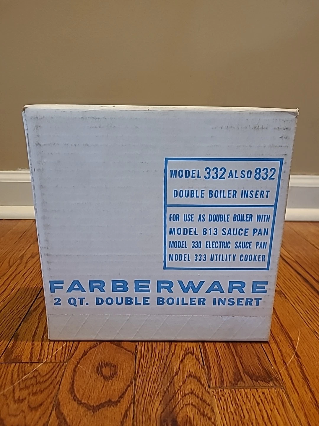Vintage Farberware Double Boiler Insert 6.5" for 2 Qt Sauce Pan Stainless Steel
Opens in a new windo