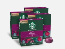 Starbucks by Nespresso Capsules for Nespresso Vertuo Machines Caffe Verona 32 Ct
