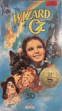 The Wizard of oz 1939 VHS Film Judy Garland, Classic Warner Bros. Movie VHS
