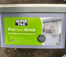 ULRA TILE ProPave Grout All weather external tiling grout Indoors Or Outdoors
