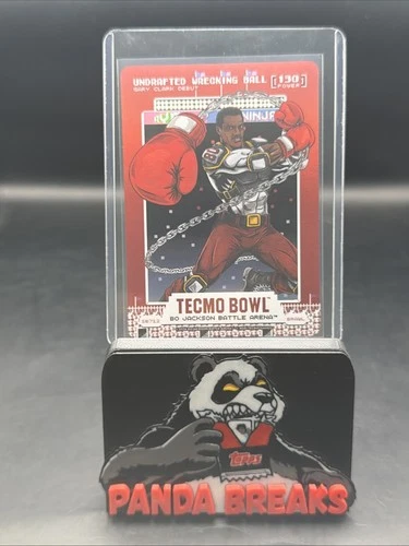 2026 Bo Jackson Battle Arena Tecmo Undrafted Wrecking Ball SB Brawl Power 130