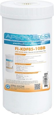APEC Water Systems FI-KDF85-10BB US Made Iron and Hydrogen Sulfide Reduction