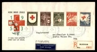 Mayfairstamps Netherlands FDC 1953 Red Cross Combo Reg Hilversum First Day Cover