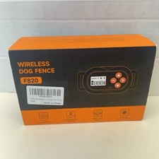 F820 GPS Wireless Dog Fence Pet Electric System IPX6 Waterproof 10 LBs AI Scene