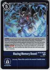 Digimon TCG Blazing Memory Boost! Rare Xros Encounter BT10-097 R