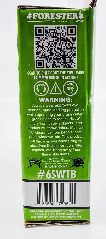 CEPILLO RECORTADOR ALAMBRE ACERO ANUDADO FORESTER 6" Foto 4 de 4