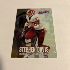 2000 Fleer Gamers #13 Stephen Davis Washington Redskins