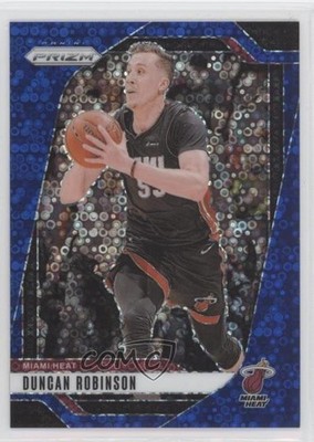 2024-25 Panini Prizm Fast Break Blue Prizm 34/150 Duncan Robinson #190 1o2