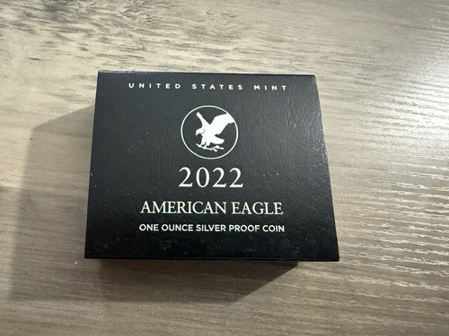 2022 S American Eagle One Ounce Silver Proof Coin US Mint Item 22EA w/ COA