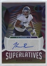 2021 Panini Illusions Superlatives Signs Red 72/75 Kevin Byard #SU-34 Auto s5q