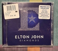 ELTON JOHN DIAMONDS CD Newly Remastered GREATEST HITS 17 SONGS-FACTORY SEALED