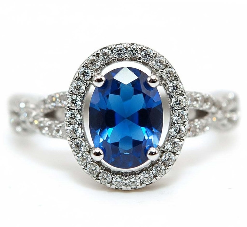 2CT Heat Treated Kyanite 925 Genuine Sterling Silver Ring Sz 8 MM4-6